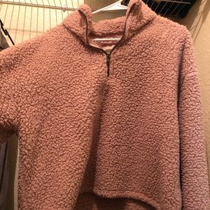 Sherpa pullover